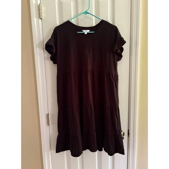 Time and Tru Dresses & Skirts - Black Tiered Dress